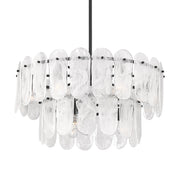 Minka-Lavery - 2599-899 - Nine Light Pendant - Oldmill - Dark Matte Black