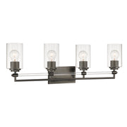 Minka-Lavery - 2644-749 - Four Light Vanity - Binsly - Rustic Gun Metal