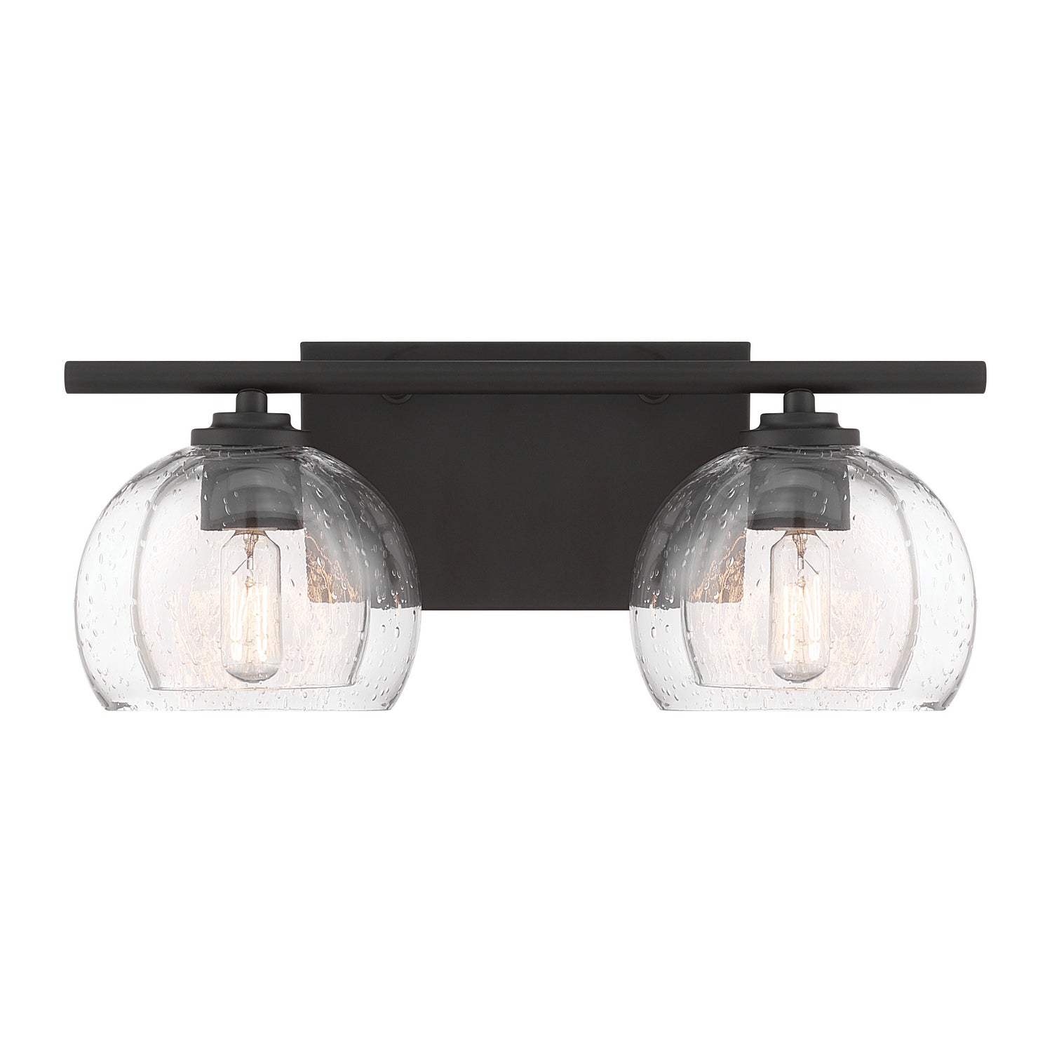 Minka-Lavery - 2722-860 - Two Light Vanity - Glint - Dark Bronze