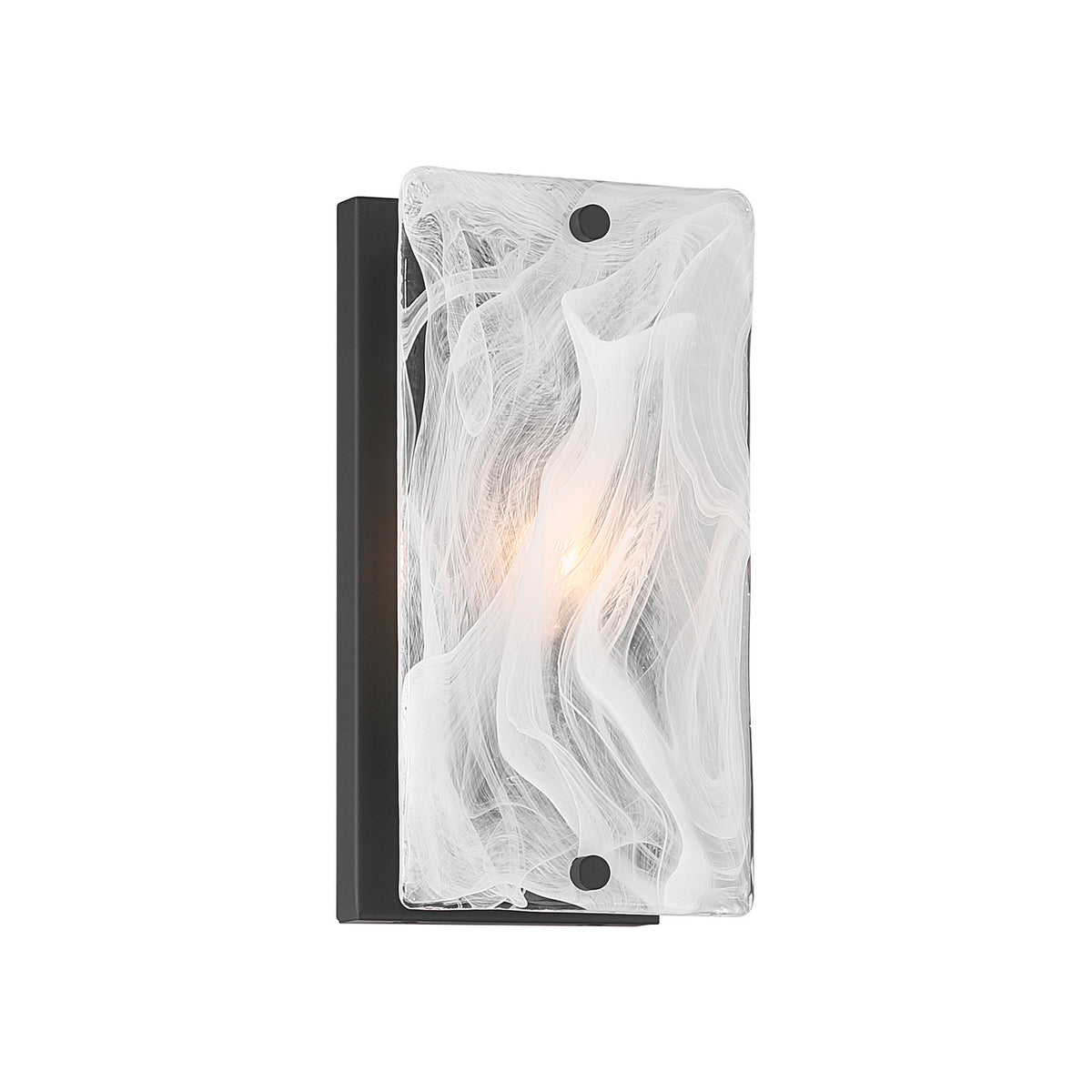 Minka-Lavery - 3631-899 - One Light Wall Sconce - Veil - Dark Matte Black