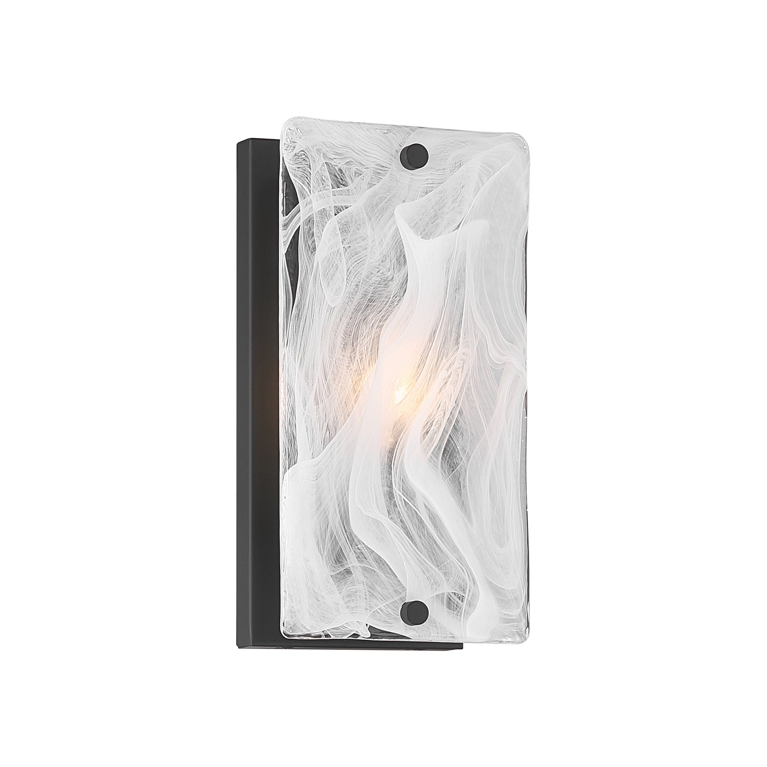 Minka-Lavery - 3631-899 - One Light Wall Sconce - Veil - Dark Matte Black
