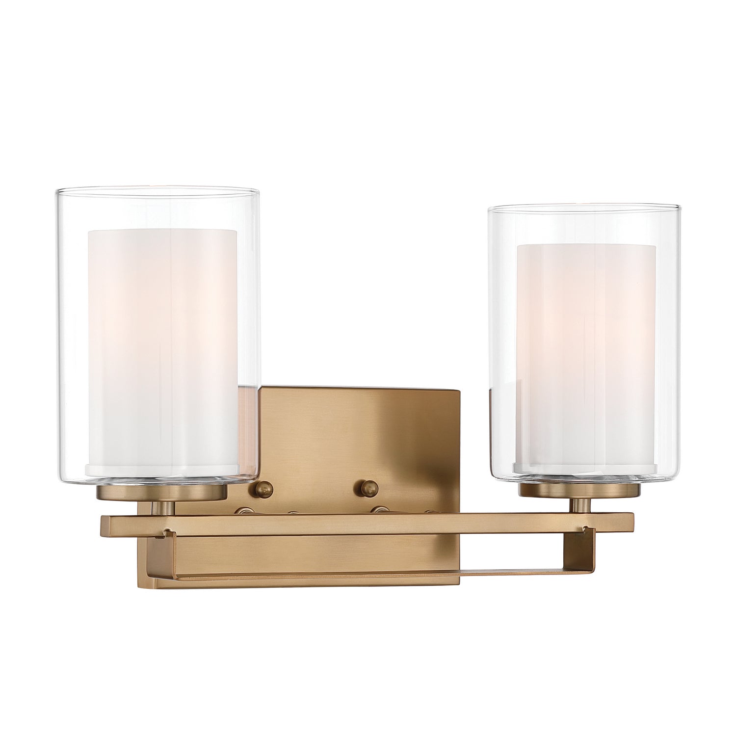 Minka-Lavery - 6102-791 - Two Light Vanity - Parsons Studio - Brushed Gold