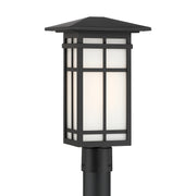 Minka-Lavery - 71185-899 - One Light Post Lantern - Grydton - Dark Matte Black