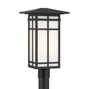 Minka-Lavery - 71186-899 - One Light Post Lantern - Grydton - Dark Matte Black