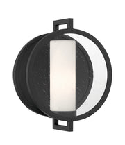 Minka-Lavery - 71271-66 - One Light Wall Sconce - Halin - Sand Coal Black