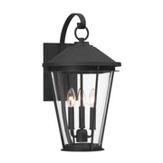 Minka-Lavery - 71283-66 - Three Light Wall Lantern - Outremont - Sand Coal Black