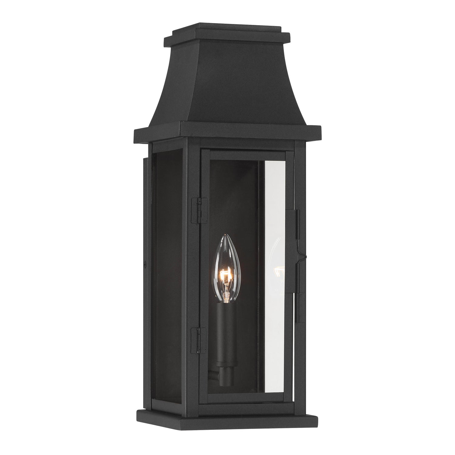 Minka-Lavery - 71320-66 - One Light Wall Sconce - Talburn - Sand Coal Black