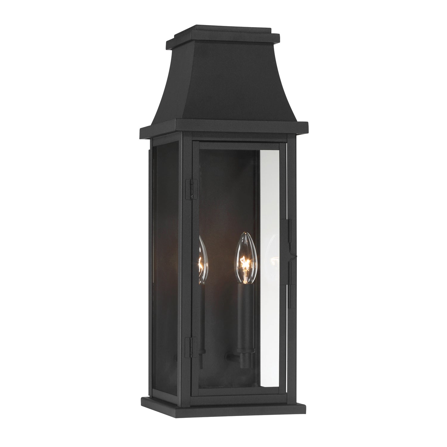 Minka-Lavery - 71322-66 - Two Light Wall Sconce - Talburn - Sand Coal Black