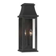 Minka-Lavery - 71322-66 - Two Light Wall Sconce - Talburn - Sand Coal Black