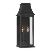 Minka-Lavery - 71323-66 - Two Light Wall Sconce - Talburn - Sand Coal Black