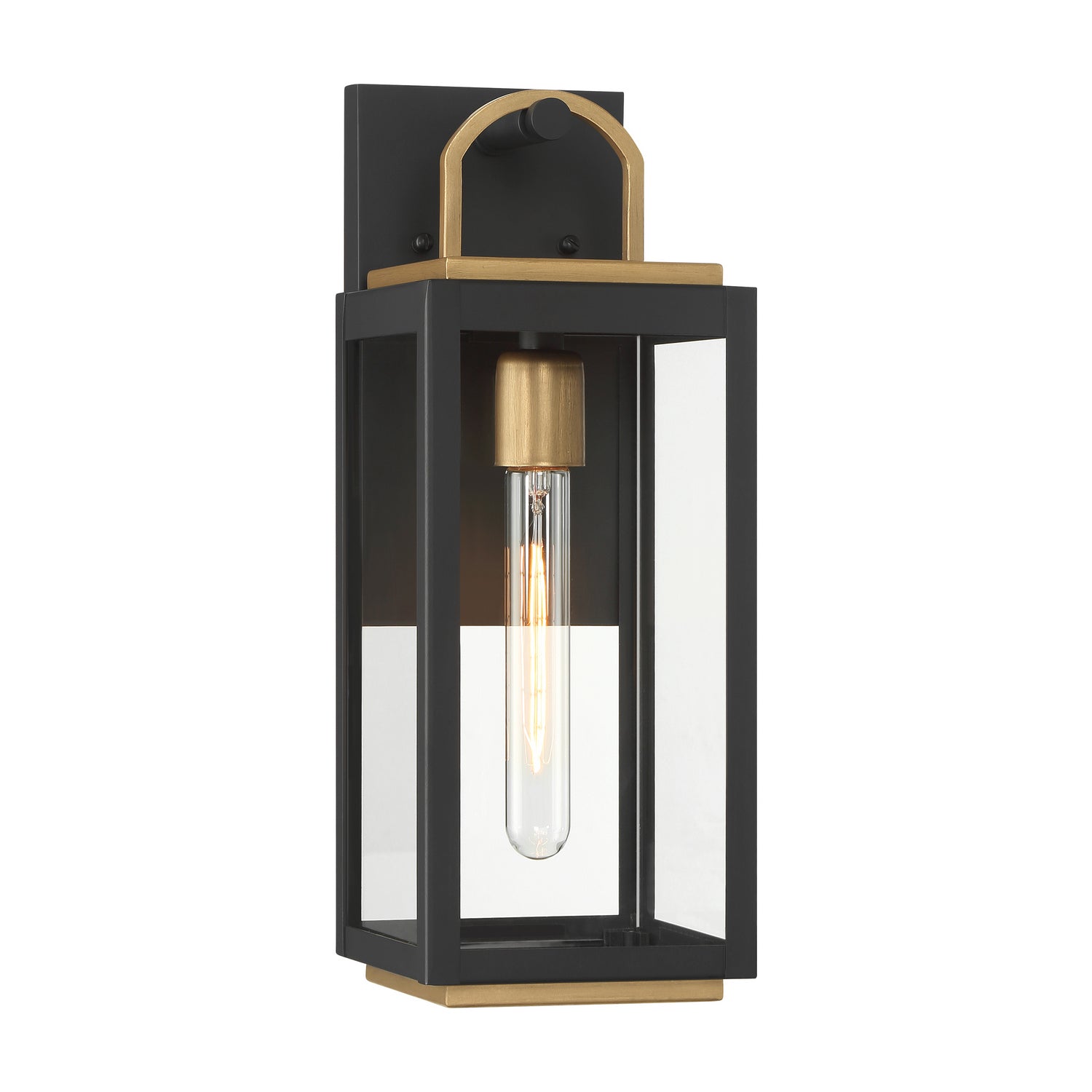 Minka-Lavery - 71330-734 - One Light Wall Sconce - Fenmark - Dark Matte Black