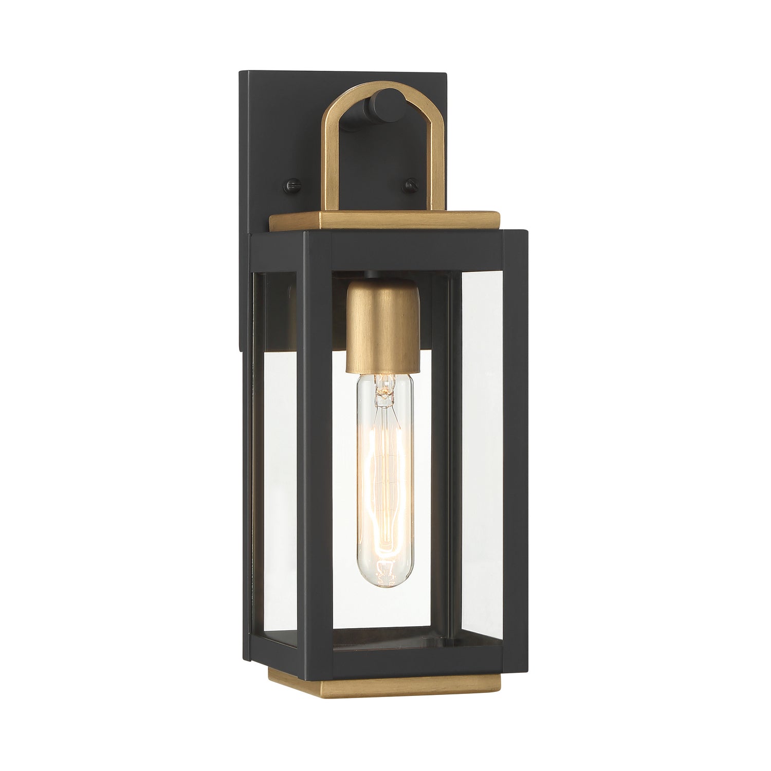 Minka-Lavery - 71331-734 - One Light Wall Sconce - Fenmark - Dark Matte Black