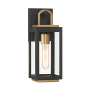 Minka-Lavery - 71331-734 - One Light Wall Sconce - Fenmark - Dark Matte Black