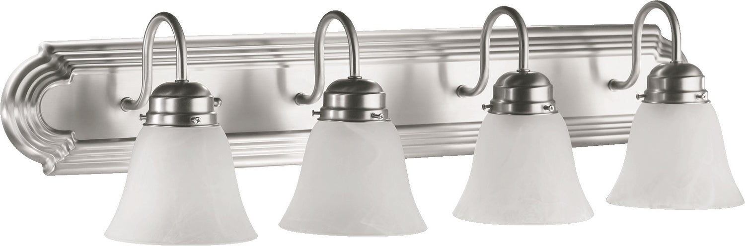 Quorum - 5094-4-165 - Four Light Vanity - Campbell - Satin Nickel