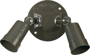 Quorum - 691-2-36 - Two Light Wall Mount - PAR Holders - Bronze