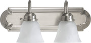 Quorum - 5094-2-165 - Two Light Vanity - Campbell - Satin Nickel