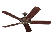Generation Lighting - 5CY60RB - 60" Ceiling Fan - Cyclone - Roman Bronze