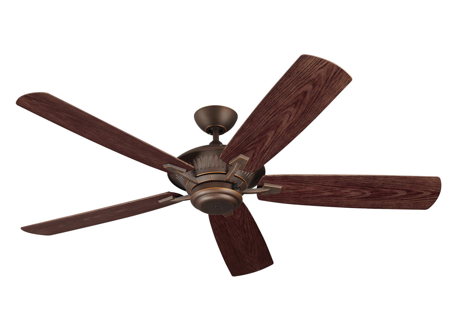 Generation Lighting - 5CY60RB - 60" Ceiling Fan - Cyclone - Roman Bronze