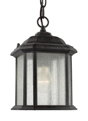 Generation Lighting - 60029-746 - One Light Outdoor Semi-Flush Convertible Pendant - Kent - Oxford Bronze