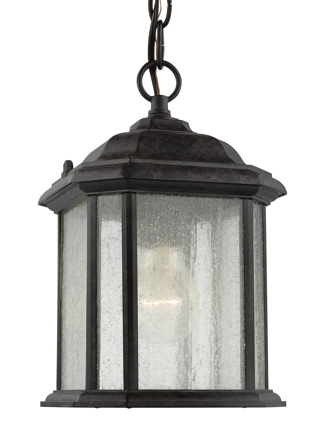 Generation Lighting - 60029-746 - One Light Outdoor Semi-Flush Convertible Pendant - Kent - Oxford Bronze