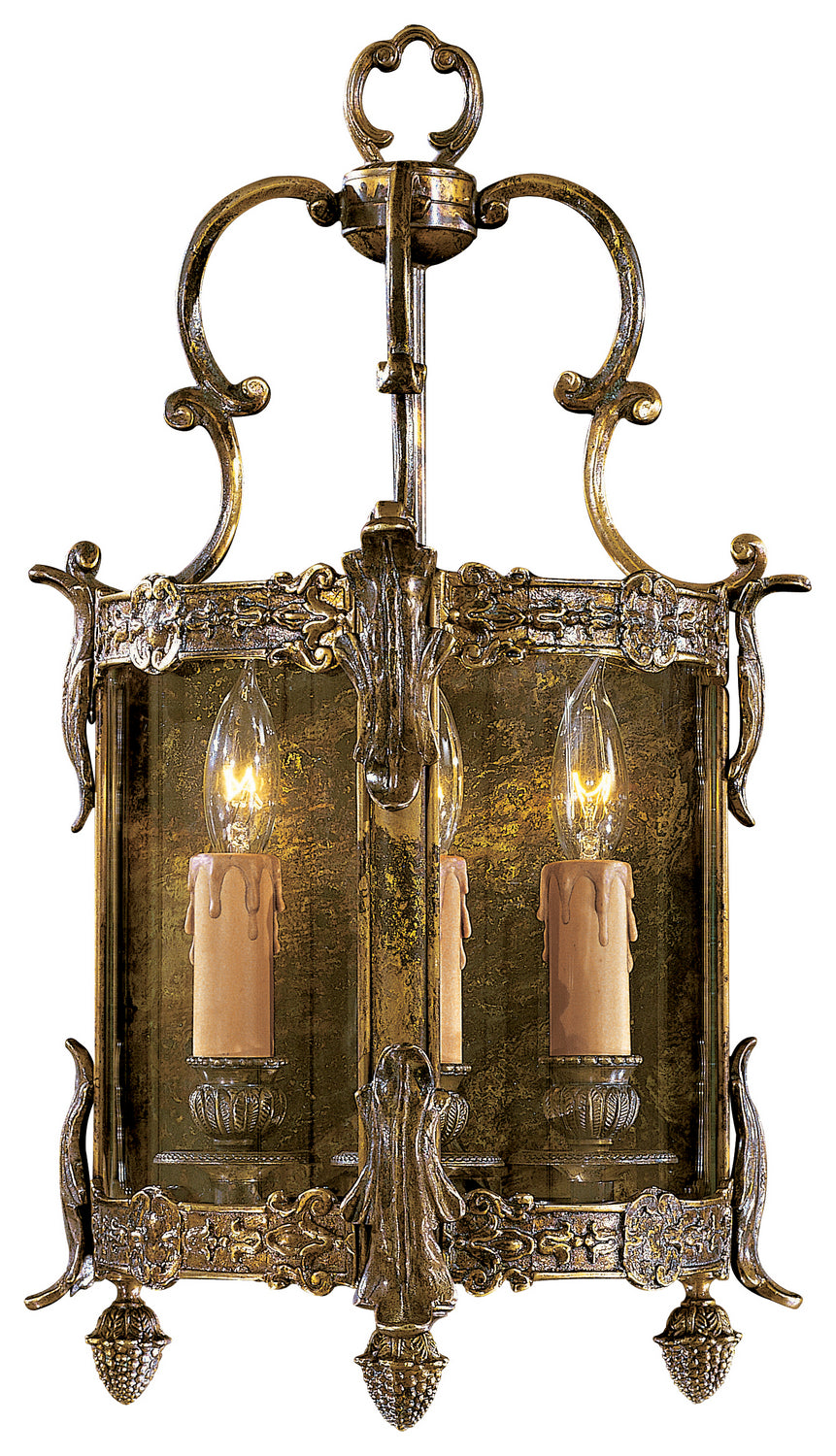 Metropolitan - N2339-OXB - Three Light Wall Sconce - Metropolitan Family - Oxide Brass