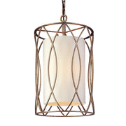 Troy Lighting - F1287-SG - Three Light Pendant - Sausalito - Silver Gold
