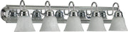 Quorum - 5094-5-114 - Five Light Vanity - Campbell - Chrome