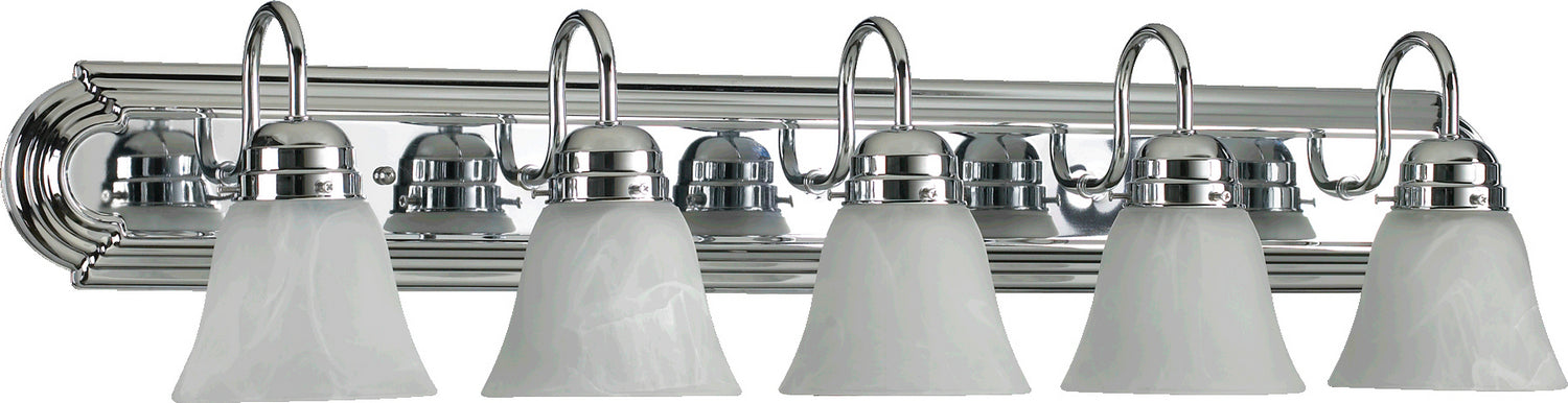 Quorum - 5094-5-114 - Five Light Vanity - Campbell - Chrome