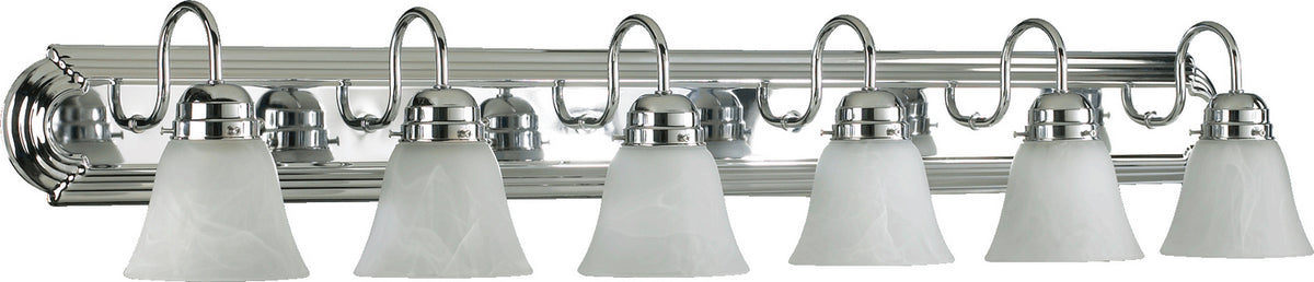 Quorum - 5094-6-114 - Six Light Vanity - Campbell - Chrome