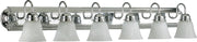 Quorum - 5094-6-114 - Six Light Vanity - Campbell - Chrome