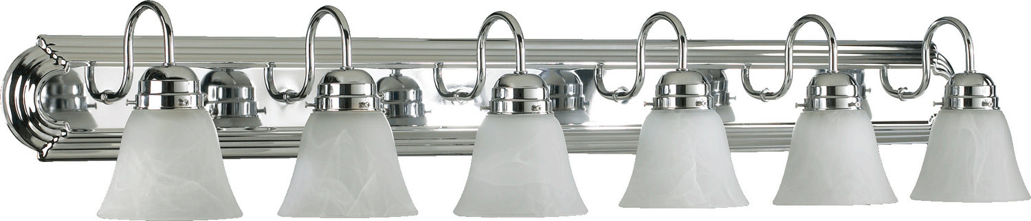 Quorum - 5094-6-114 - Six Light Vanity - Campbell - Chrome