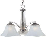 Maxim - 20094FTSN - Three Light Chandelier - Aurora - Satin Nickel