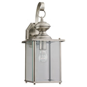Generation Lighting - 8458-965 - One Light Outdoor Wall Lantern - Jamestowne - Antique Brushed Nickel