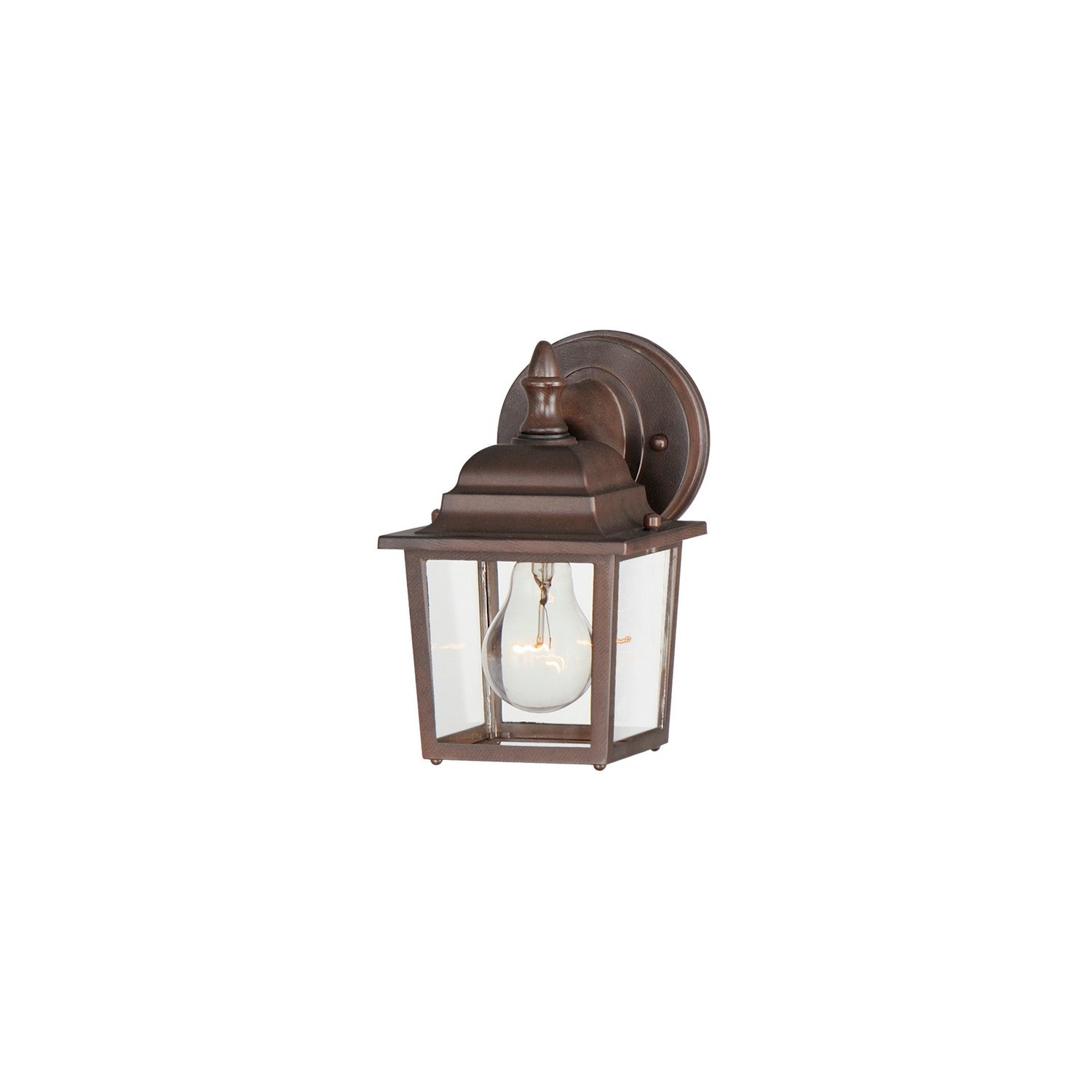 Maxim - 1025EB - One Light Outdoor Wall Lantern - Builder Cast - Empire Bronze