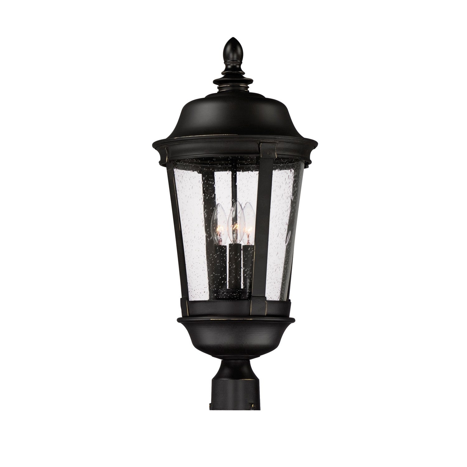 Maxim - 3022CDBZ - Three Light Outdoor Pole/Post Lantern - Dover DC - Bronze