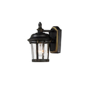 Maxim - 3026CDBZ - One Light Outdoor Wall Lantern - Dover DC - Bronze