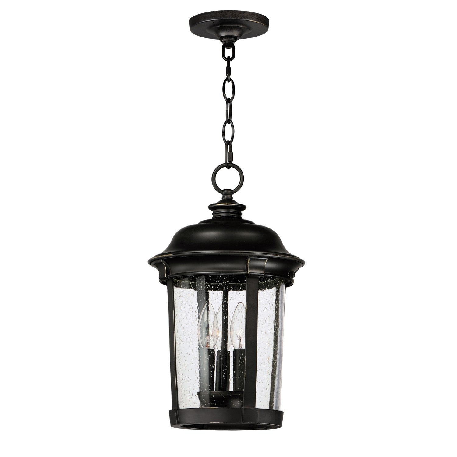 Maxim - 3028CDBZ - Three Light Outdoor Hanging Lantern - Dover DC - Bronze