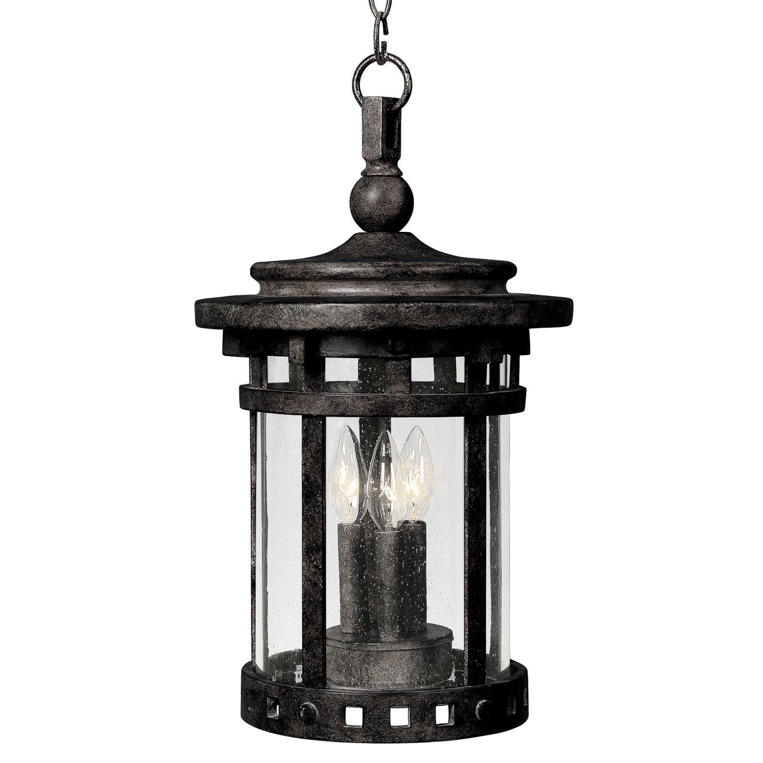 Maxim - 3138CDSE - Three Light Outdoor Hanging Lantern - Santa Barbara DC - Sienna