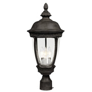 Maxim - 3461CDSE - Three Light Outdoor Pole/Post Lantern - Knob Hill DC - Sienna