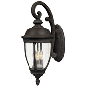 Maxim - 3465CDSE - Three Light Outdoor Wall Lantern - Knob Hill DC - Sienna