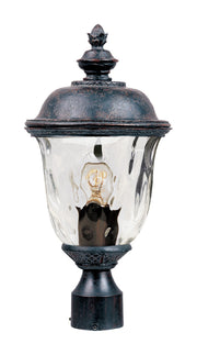 Maxim - 3426WGOB - One Light Outdoor Pole/Post Lantern - Carriage House DC - Oriental Bronze