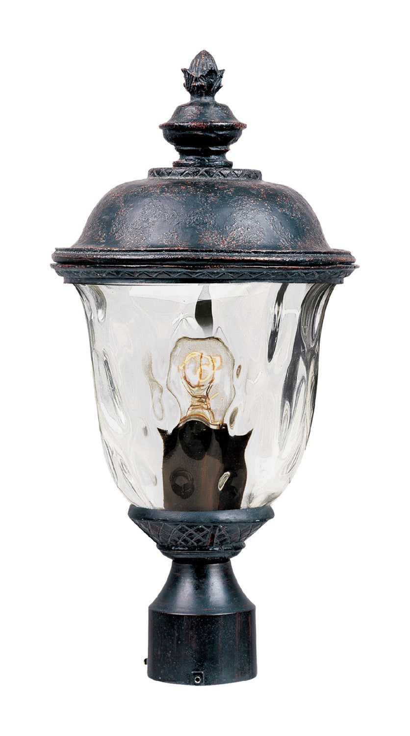 Maxim - 3426WGOB - One Light Outdoor Pole/Post Lantern - Carriage House DC - Oriental Bronze