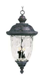 Maxim - 3428WGOB - Three Light Outdoor Hanging Lantern - Carriage House DC - Oriental Bronze