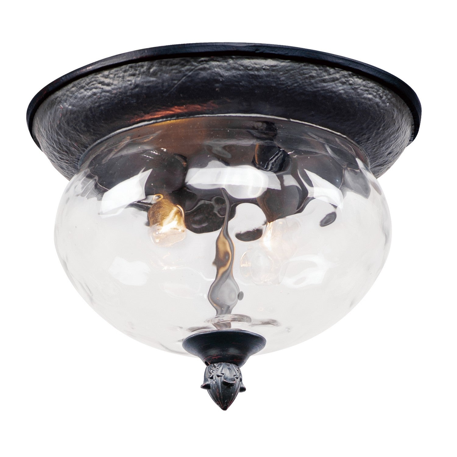 Maxim - 3429WGOB - Two Light Outdoor Ceiling Mount - Carriage House DC - Oriental Bronze