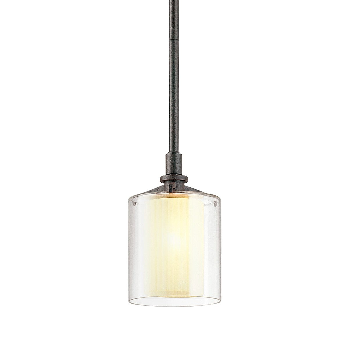 Troy Lighting - F1719-TRN - One Light Pendant - Arcadia - Textured Iron