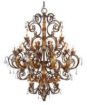 Currey and Company - 9530 - 39 Light Chandelier - Venetian/Gold Leaf
