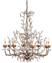Currey and Company - 9884 - Eight Light Chandelier - Cupertino