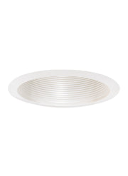 Generation Lighting - 1154AT-14 - 6"Baffle Shower Trim - Recessed Trims - White Trim / Baffle