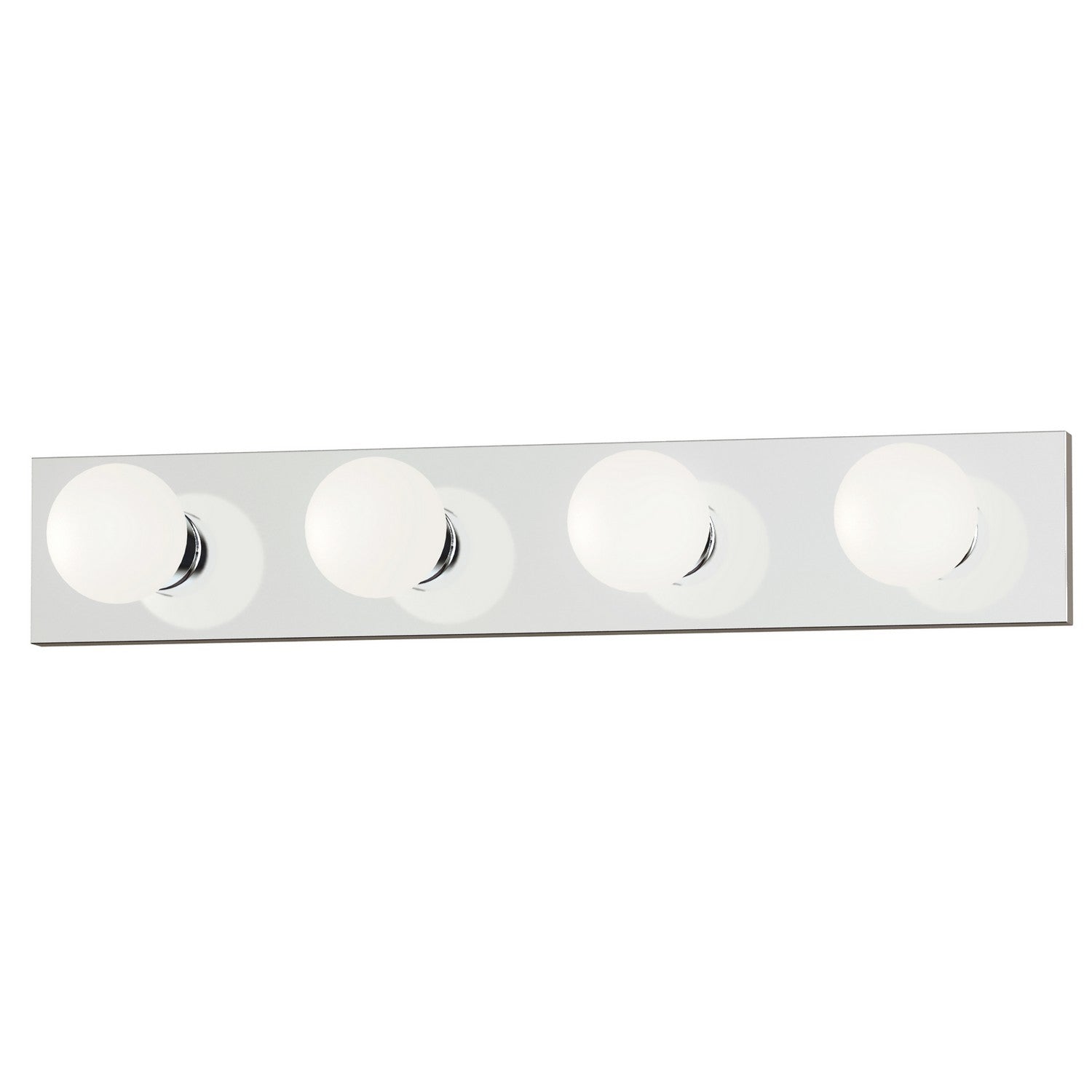 Maxim - 4454PC - Four Light Bath Vanity - Essentials - 445x - Polished Chrome