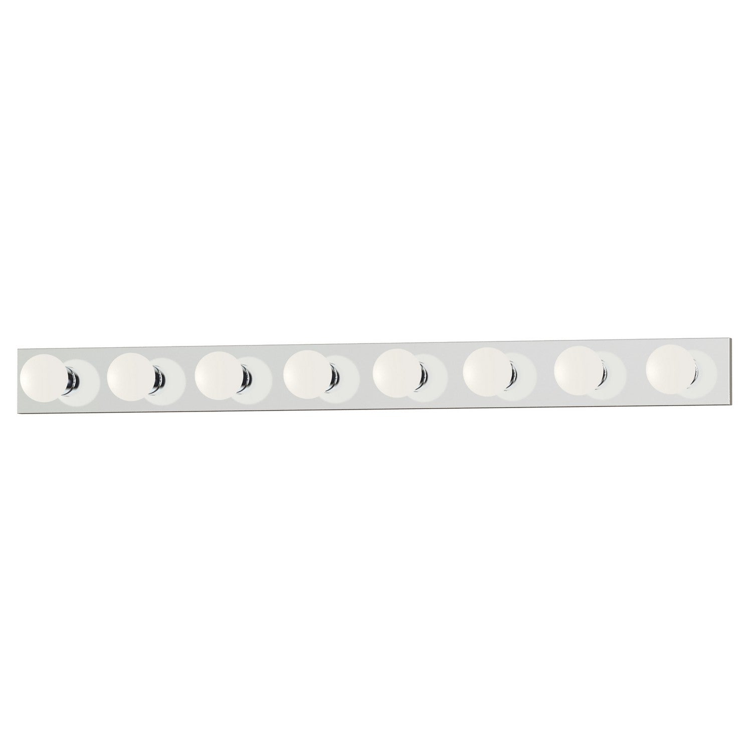 Maxim - 4458PC - Eight Light Bath Vanity - Essentials - 445x - Polished Chrome